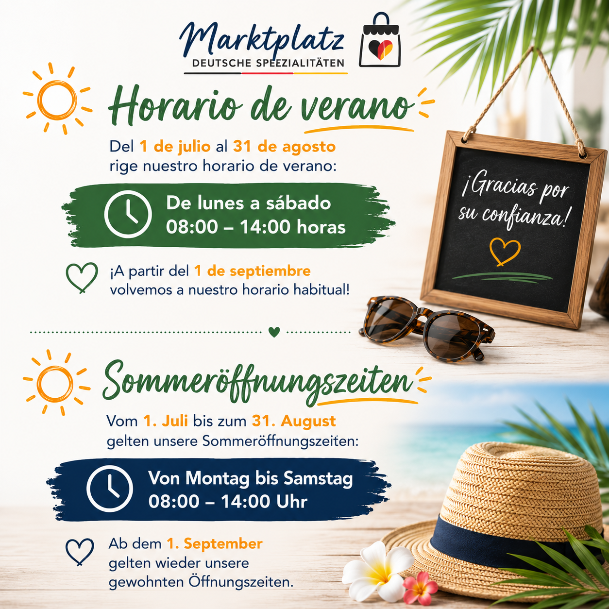 Sommerangebote im Marktplatz Torrox Costa